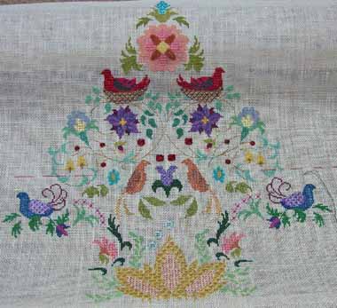 Gisela Ritchie's needlework
